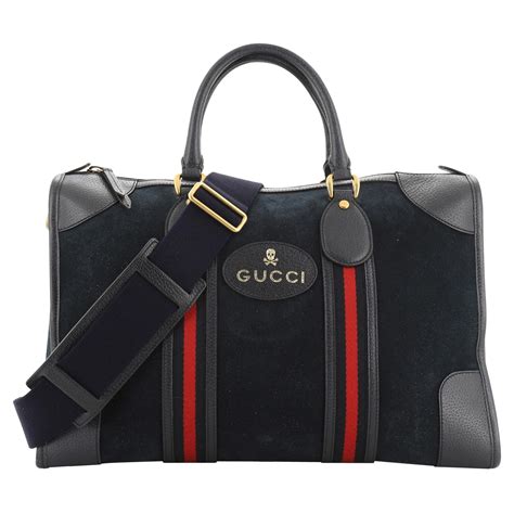 womens gucci duffle bag|gucci suede duffle bag.